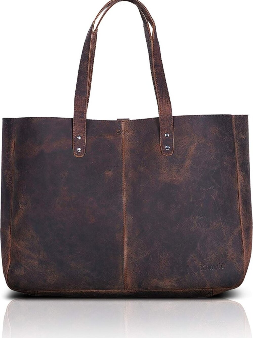 Stylish Leather Tote Bag for Women | Versatile Travel & Shopping Satchel Handbag